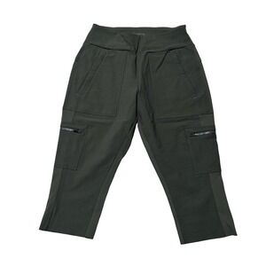 Athleta Headlands Hybrid High Rise Cargo Leggings *ALTERED* Sz 4 - 24 x 16.5